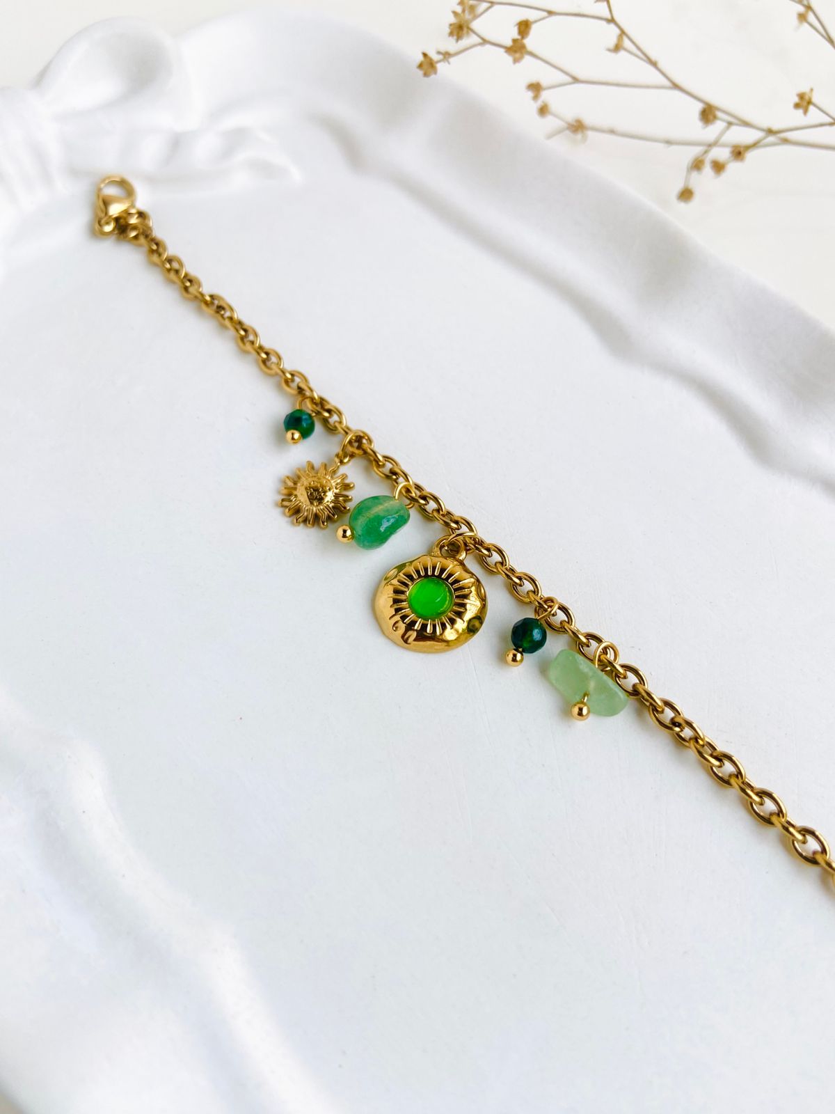 meadow charm bracelet