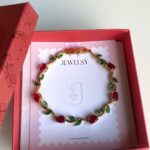 Tulip Bracelet Red Green