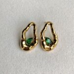 Celestia Earrings – Green