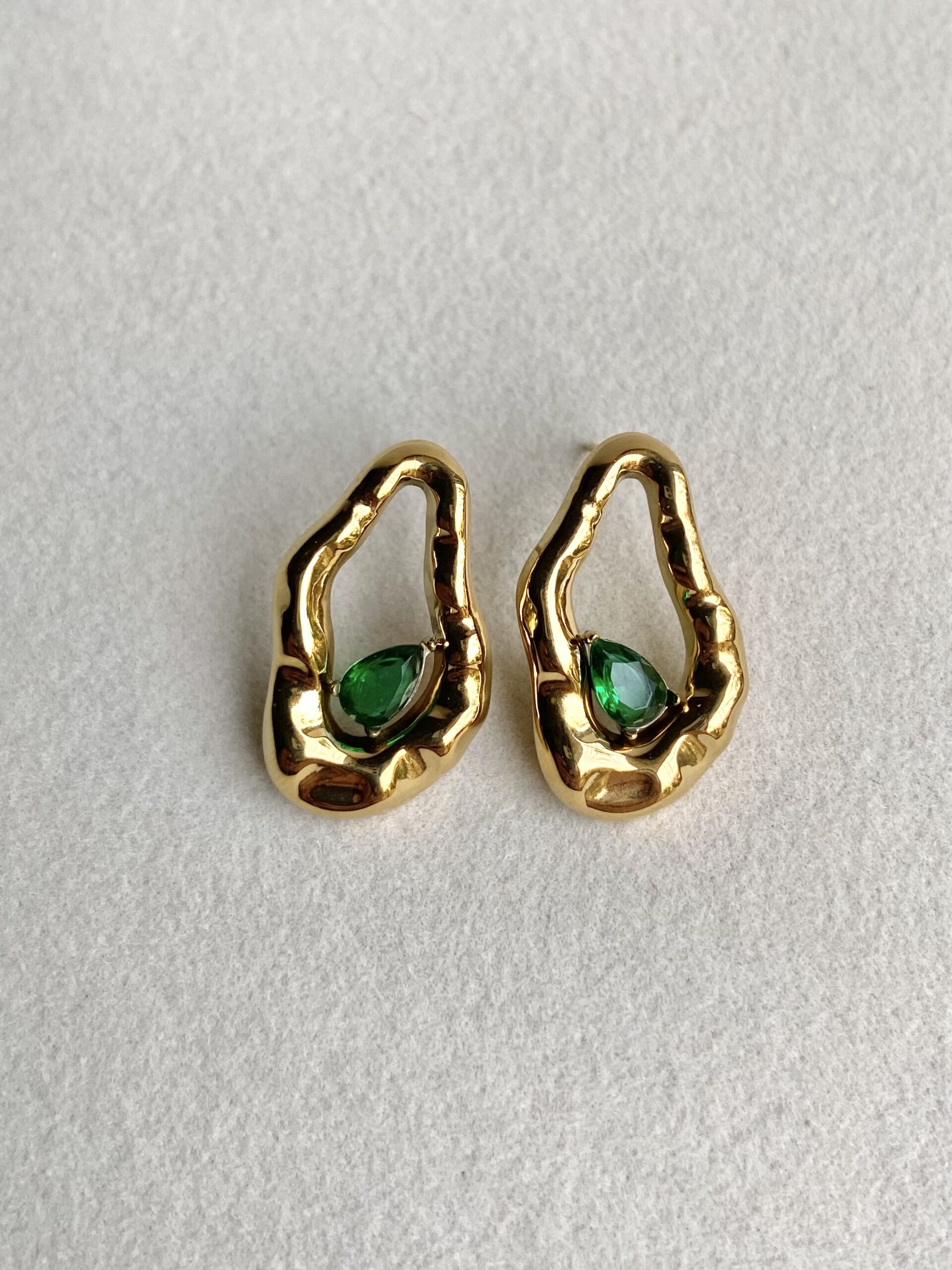 Celestia Earrings 2 - Green