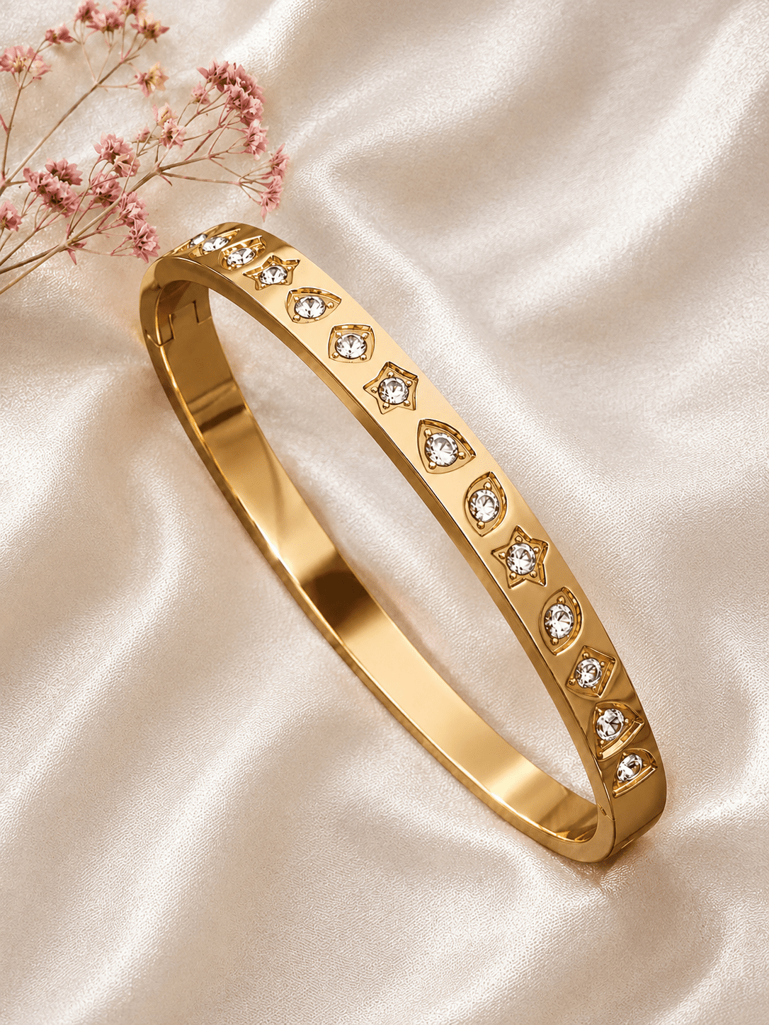 Nova Studded Kada Bracelet