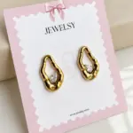 Celestia Earrings – White