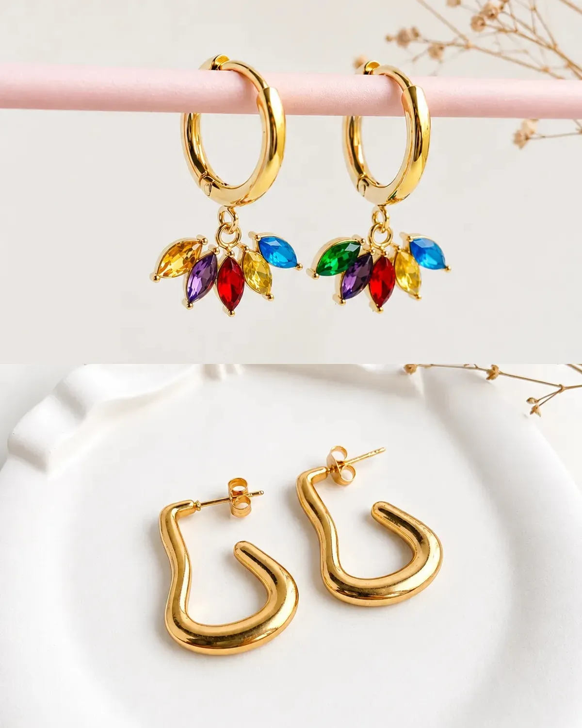 Chic Earring Combo Set