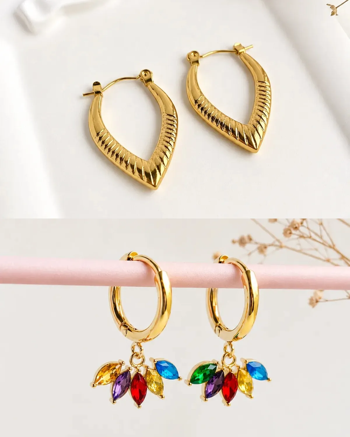 Classic Earring Combo Set