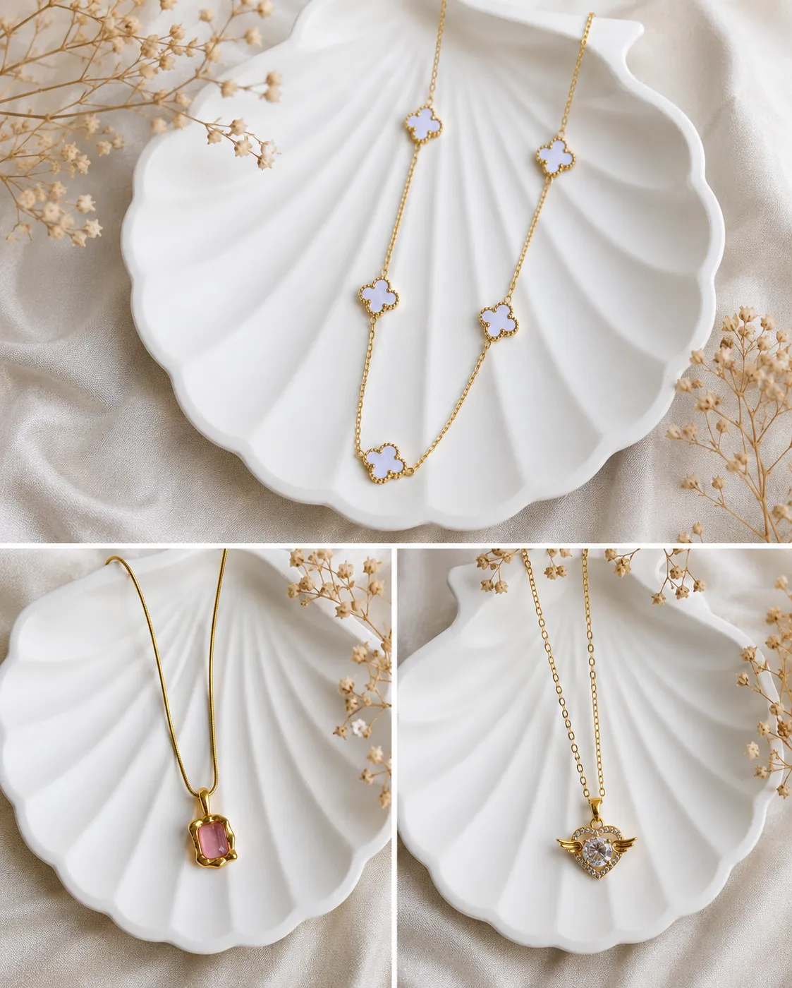 Elegant Necklace Combo Set
