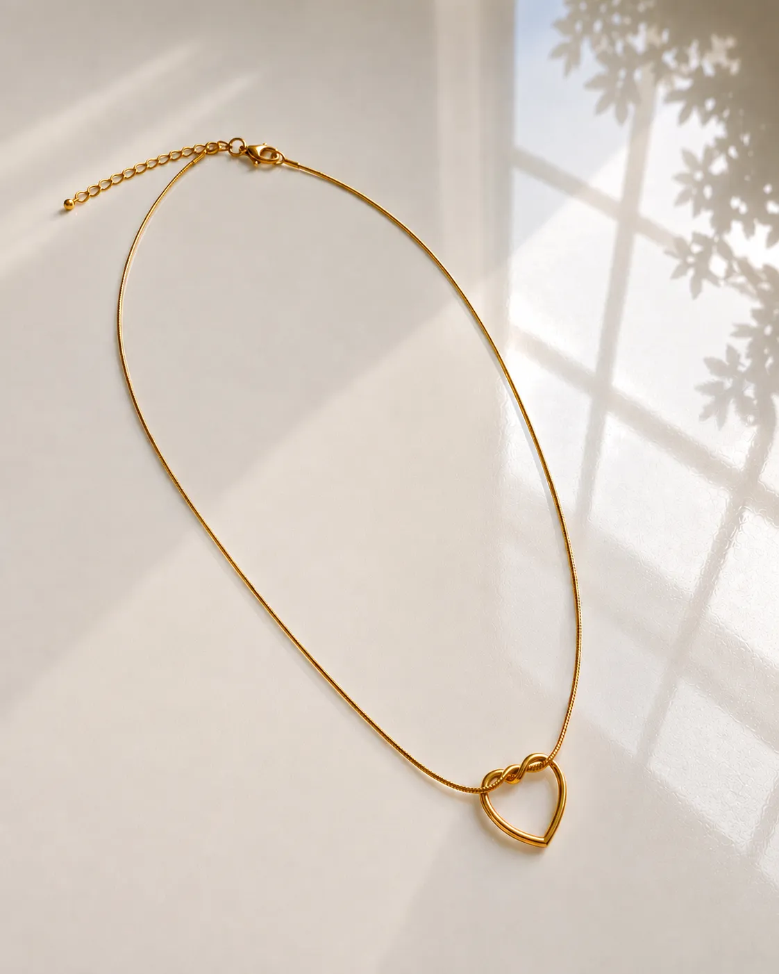 Hollow Heart Necklace