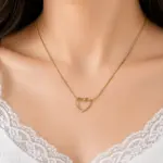 Hollow Heart Necklace