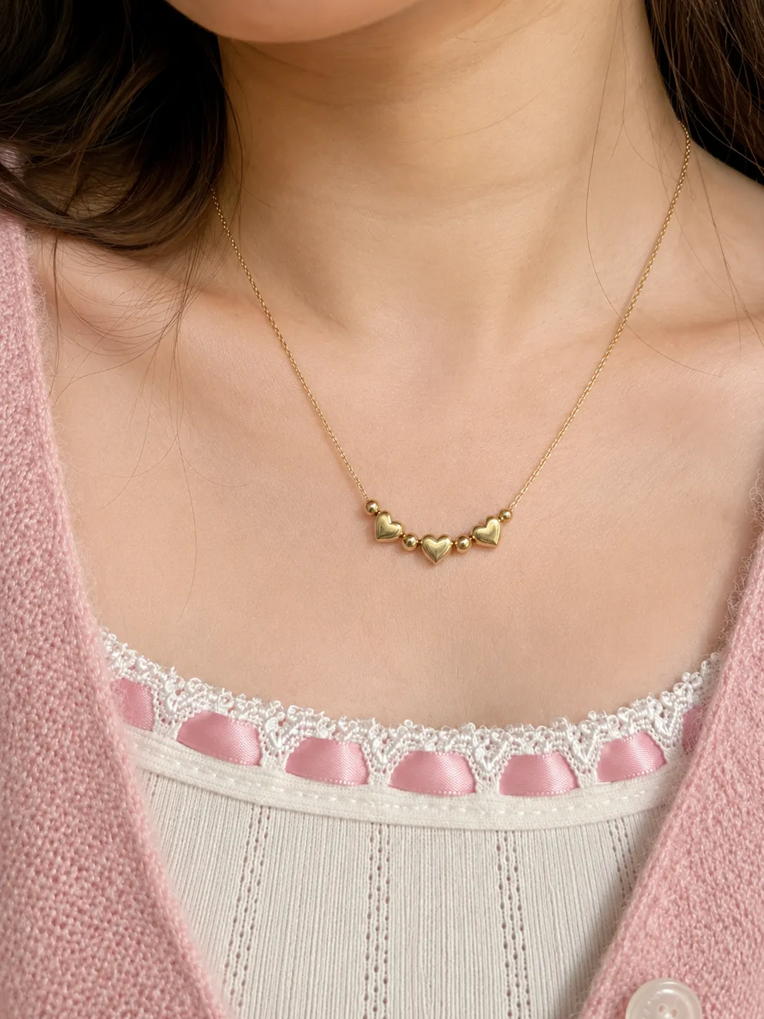 Sweetheart Trio Necklace3